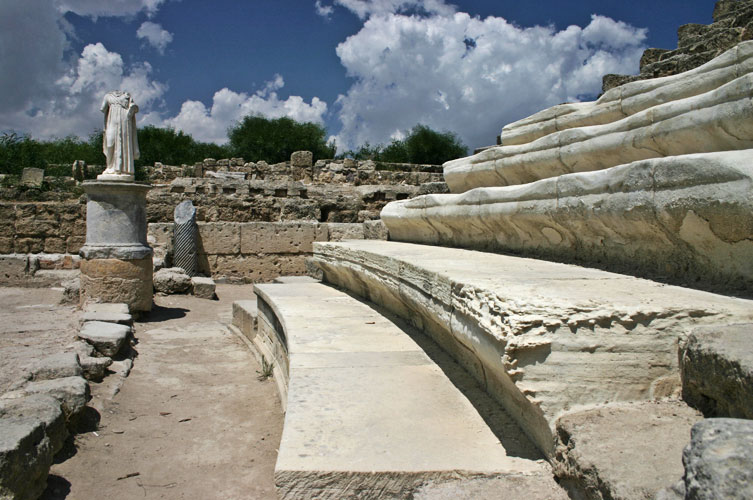 The ruins of Salamis