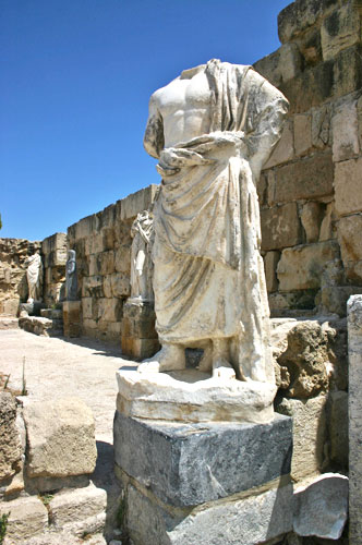 The ruins of Salamis