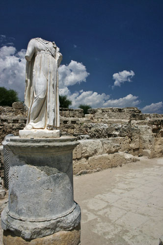 The ruins of Salamis